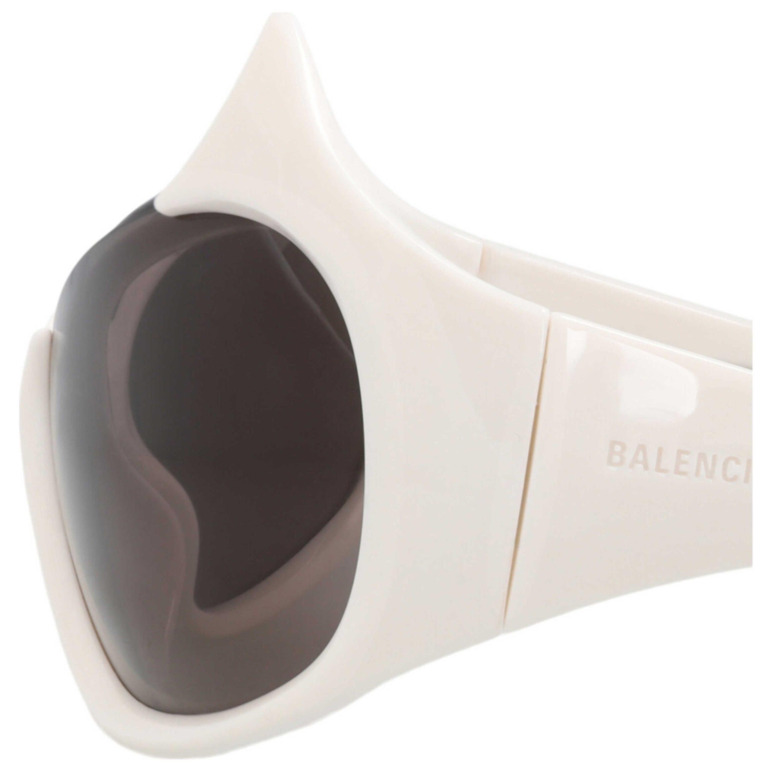 Balenciaga Women's White Shield Sunglasses Balenciaga Women's White Shield Sunglasses | Buy Online in South Africa | Noak