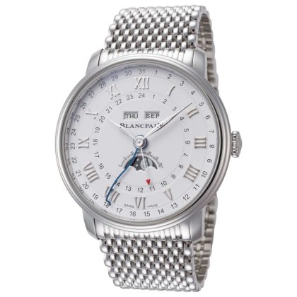 Blancpain Villeret Quantieme Complet Automatic Opaline Dial Men's Watch | Buy Online in South Africa | Noak