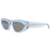 Bottega Veneta Women's Blue Cat-Eye Sunglasses | Buy Online in South Africa | Noak