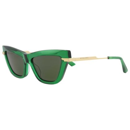 Bottega Veneta Women's Green Cat-Eye Sunglasses | Buy Online in South Africa | Noak