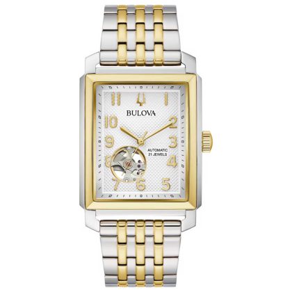Bulova Sutton Automatic Silver Dial Men's Watch | Buy Online in South Africa | Noak