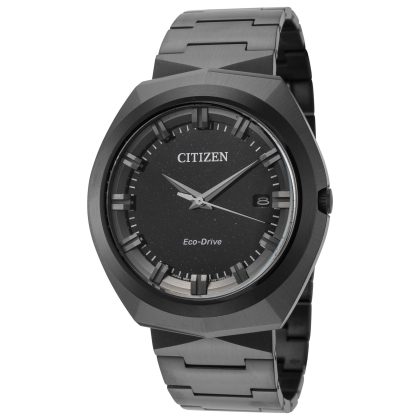 Citizen Classic Solar Powered Quartz Eco-Drive Black Dial Men's Watch | Buy Online in South Africa | Noak