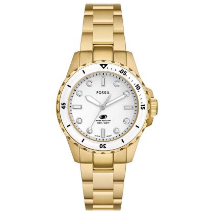 Fossil Blue Dive Quartz Silver Dial Women's Watch | Buy Online in South Africa | Noak