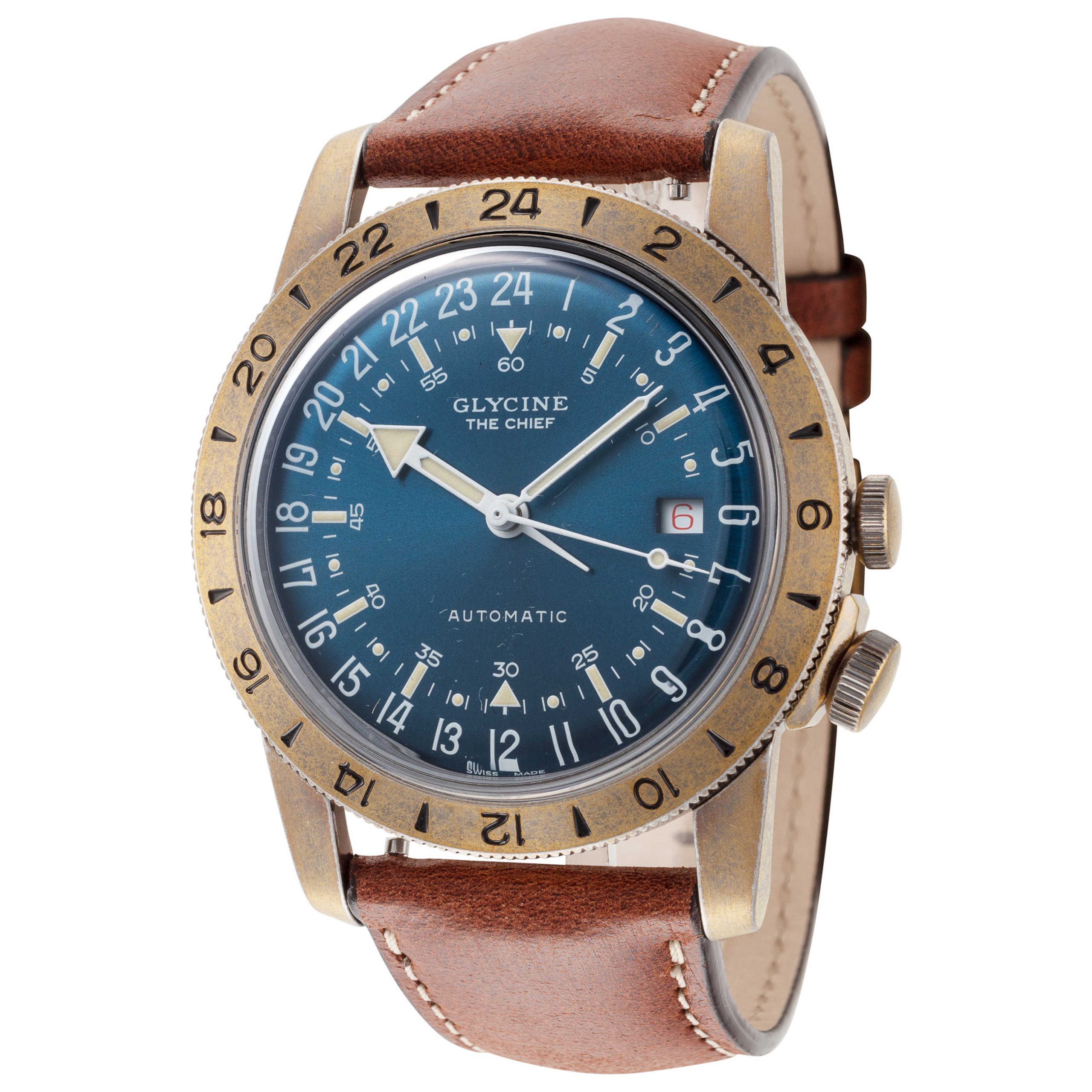 Glycine Airman The Chief Purist Automatic Blue Dial Men's Watch Glycine Airman The Chief Purist Automatic Blue Dial Men's Watch | Buy Online in South Africa | Noak