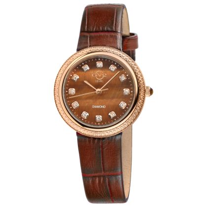 GV2 by Gevril Arezzo Quartz Tiger Eye Dial Women's Watch | Buy Online in South Africa | Noak