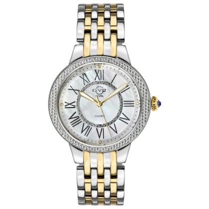 GV2 by Gevril Astor II Diamond Quartz White Mother-of-Pearl Dial Women's Watch | Buy Online in South Africa | Noak