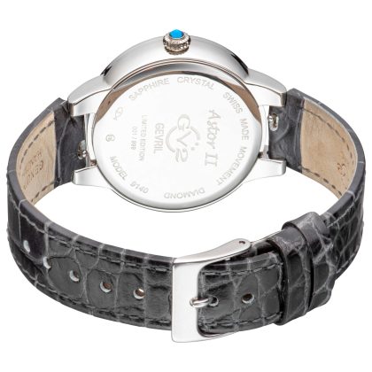 GV2 by Gevril Astor II Diamond Quartz White Mother-of-Pearl Dial Women's Watch | Buy Online in South Africa | Noak