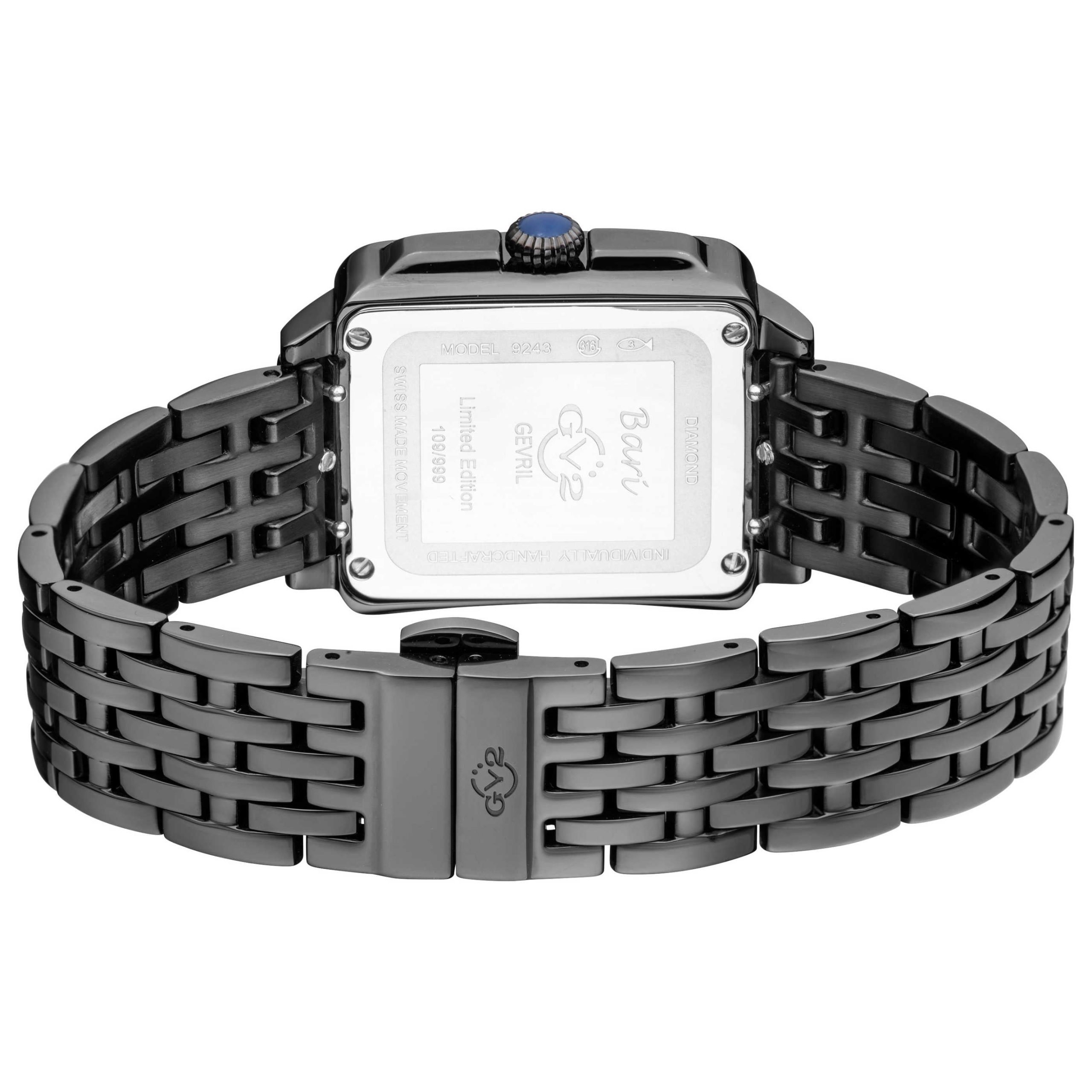 GV2 by Gevril Bari Diamond Quartz Black Mother-of-Pearl Dial Women's Watch GV2 by Gevril Bari Diamond Quartz Black Mother-of-Pearl Dial Women's Watch | Buy Online in South Africa | Noak