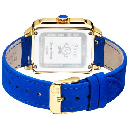 GV2 by Gevril Bari Diamond Quartz Blue Mother-of-Pearl Dial Women's Watch | Buy Online in South Africa | Noak