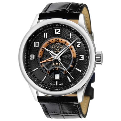 GV2 by Gevril Giromondo Quartz Black Dial Men's Watch | Buy Online in South Africa | Noak