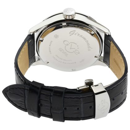 GV2 by Gevril Giromondo Quartz Black Dial Men's Watch | Buy Online in South Africa | Noak