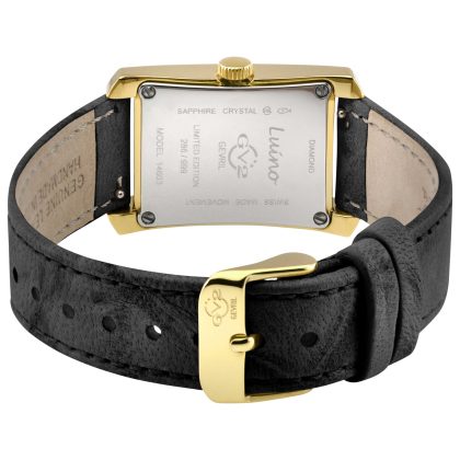 GV2 by Gevril Luino Diamond Quartz Black Mother-of-Pearl Dial Women's Watch | Buy Online in South Africa | Noak