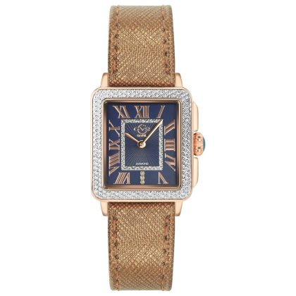 GV2 by Gevril Padova Diamond Quartz Blue Dial Women's Watch | Buy Online in South Africa | Noak