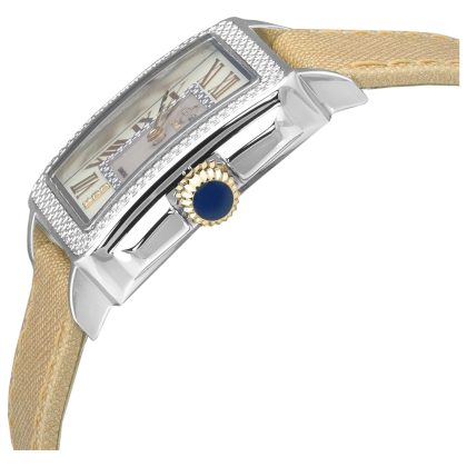 GV2 by Gevril Padova Diamond Quartz White Mother-of-Pearl Dial Women's Watch | Buy Online in South Africa | Noak