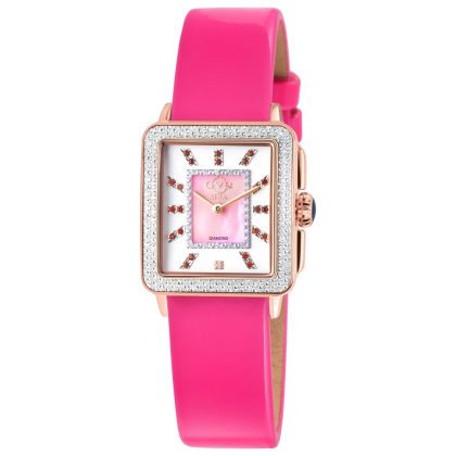 GV2 by Gevril Padova Gemstone Quartz Purple Mother-of-Pearl Dial Women's Watch | Buy Online in South Africa | Noak