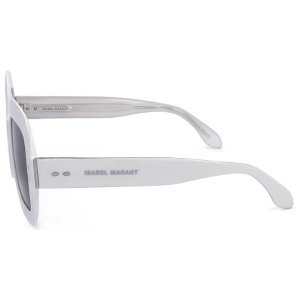 Isabel Marant Women's White Square Sunglasses | Buy Online in South Africa | Noak