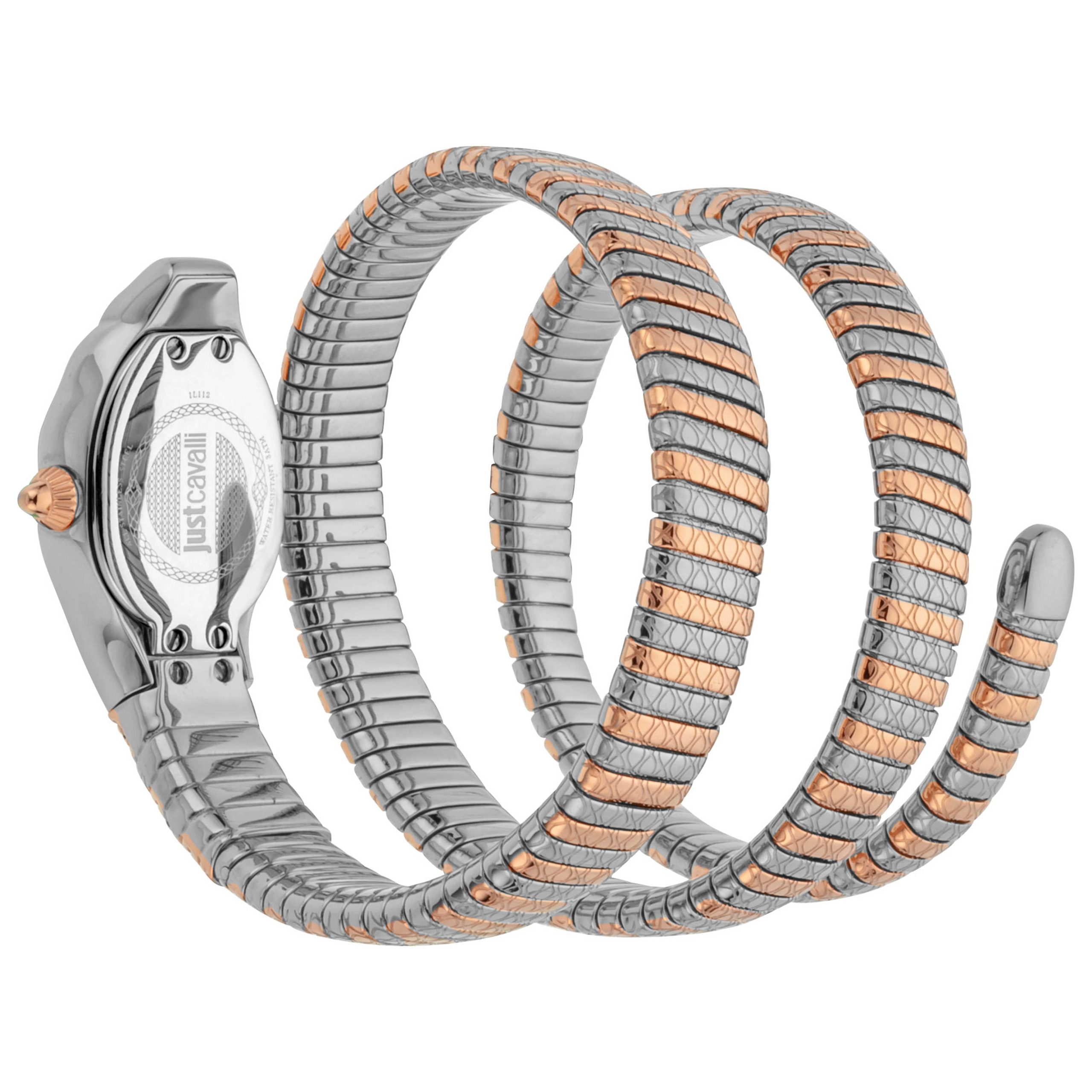 Just Cavalli Glam Snake Quartz Silver Dial Women's Watch Just Cavalli Glam Snake Quartz Silver Dial Women's Watch | Buy Online in South Africa | Noak