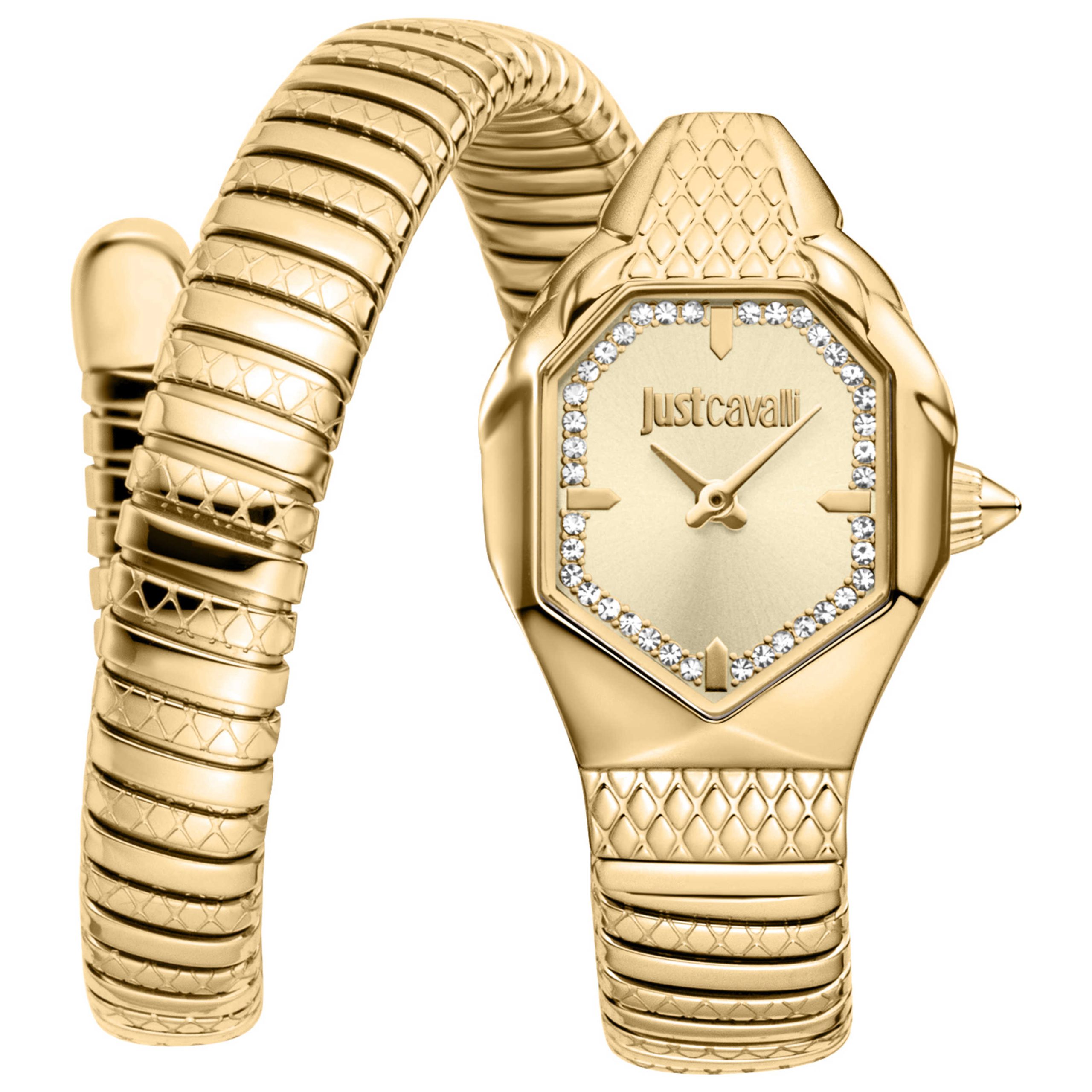 Just Cavalli Snake Quartz Champagne Dial Women's Watch Just Cavalli Snake Quartz Champagne Dial Women's Watch | Buy Online in South Africa | Noak