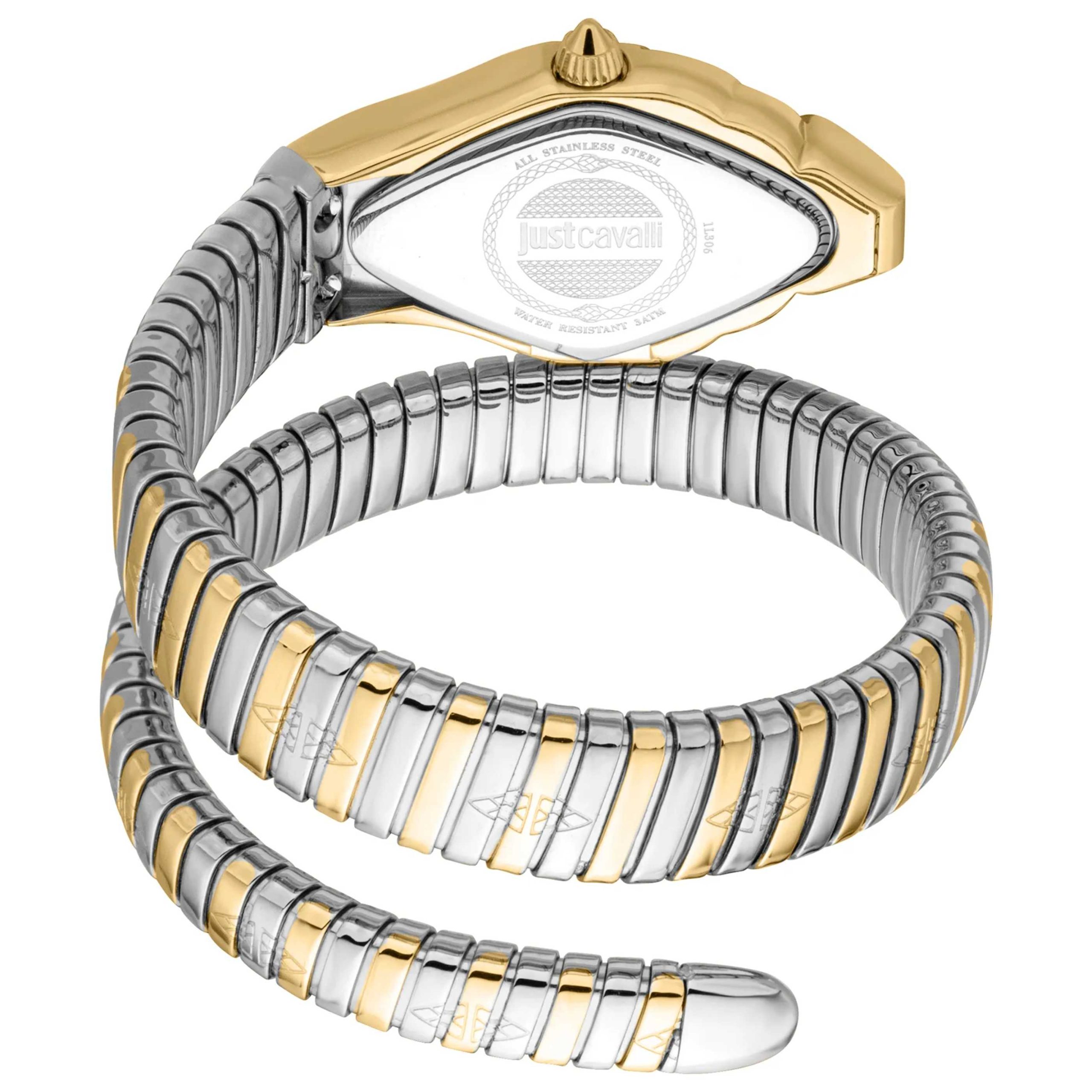 Just Cavalli Snake Quartz White Mother-of-Pearl Dial Women's Watch Just Cavalli Snake Quartz White Mother-of-Pearl Dial Women's Watch | Buy Online in South Africa | Noak