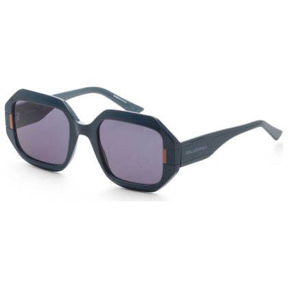 Karl Lagerfeld Women's Blue Geometric Sunglasses | Buy Online in South Africa | Noak