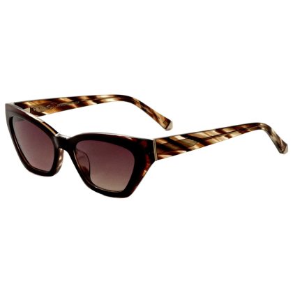 Kate Young Delila Women's Brown Cat-Eye Sunglasses | Buy Online in South Africa | Noak