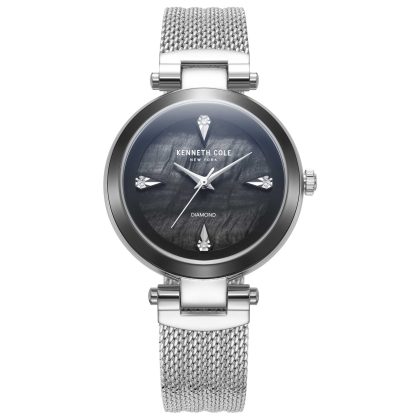 Kenneth Cole Classic Quartz Black Mother-of-Pearl Dial Women's Watch | Buy Online in South Africa | Noak