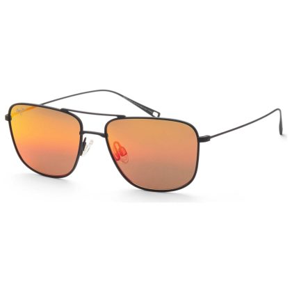 Maui Jim Aeko Men's Polarized Black Square Sunglasses | Buy Online in South Africa | Noak