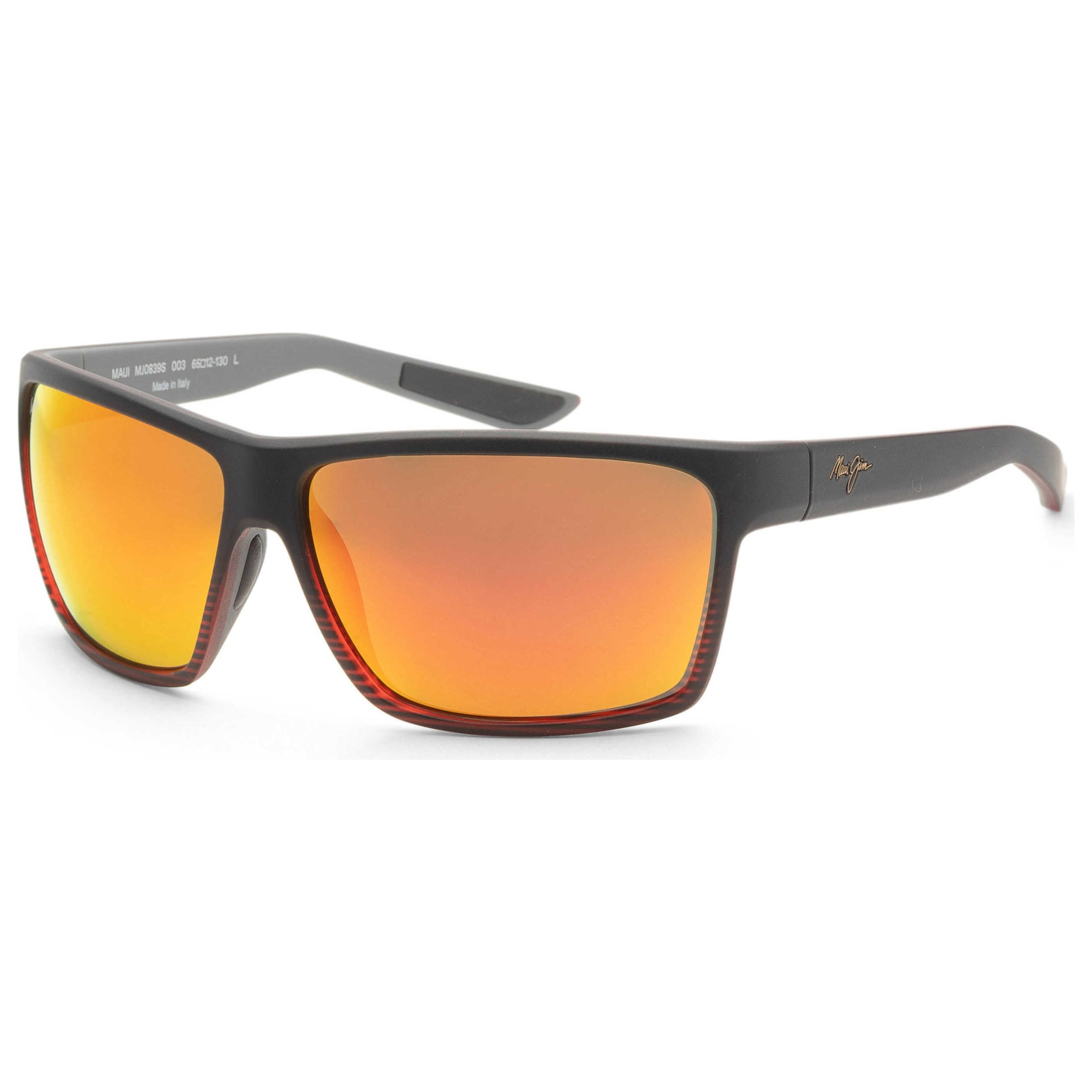 Maui Jim Alenuihaha Men's Polarized Black Rectangular Sunglasses Maui Jim Alenuihaha Men's Polarized Black Rectangular Sunglasses | Buy Online in South Africa | Noak