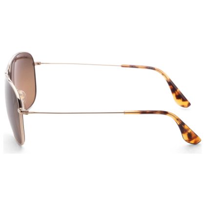 Maui Jim Cliff House Unisex Polarized Gold Aviator Sunglasses | Buy Online in South Africa | Noak