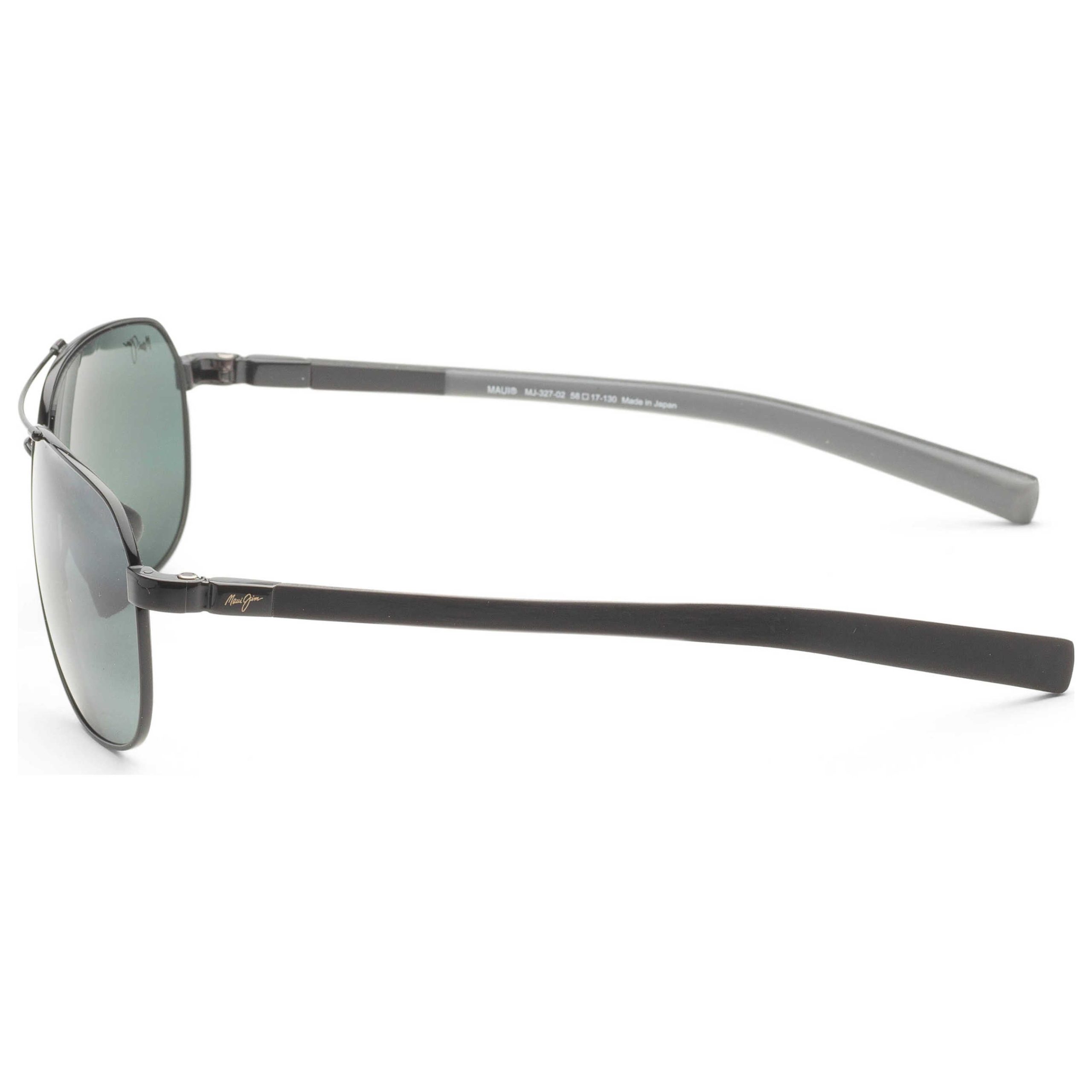 Maui Jim Guardrails Men's Polarized Black Aviator Sunglasses Maui Jim Guardrails Men's Polarized Black Aviator Sunglasses | Buy Online in South Africa | Noak