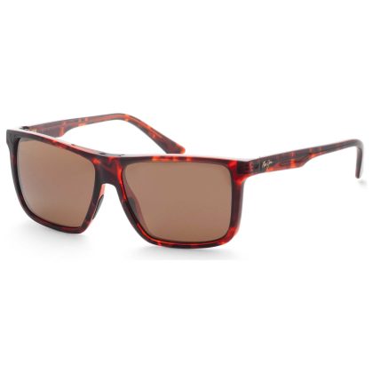 Maui Jim Mamalu Bay Men's Polarized Brown Rectangular Sunglasses | Buy Online in South Africa | Noak