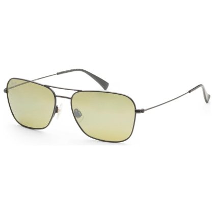 Maui Jim Naauao Men's Polarized Black Aviator Sunglasses | Buy Online in South Africa | Noak