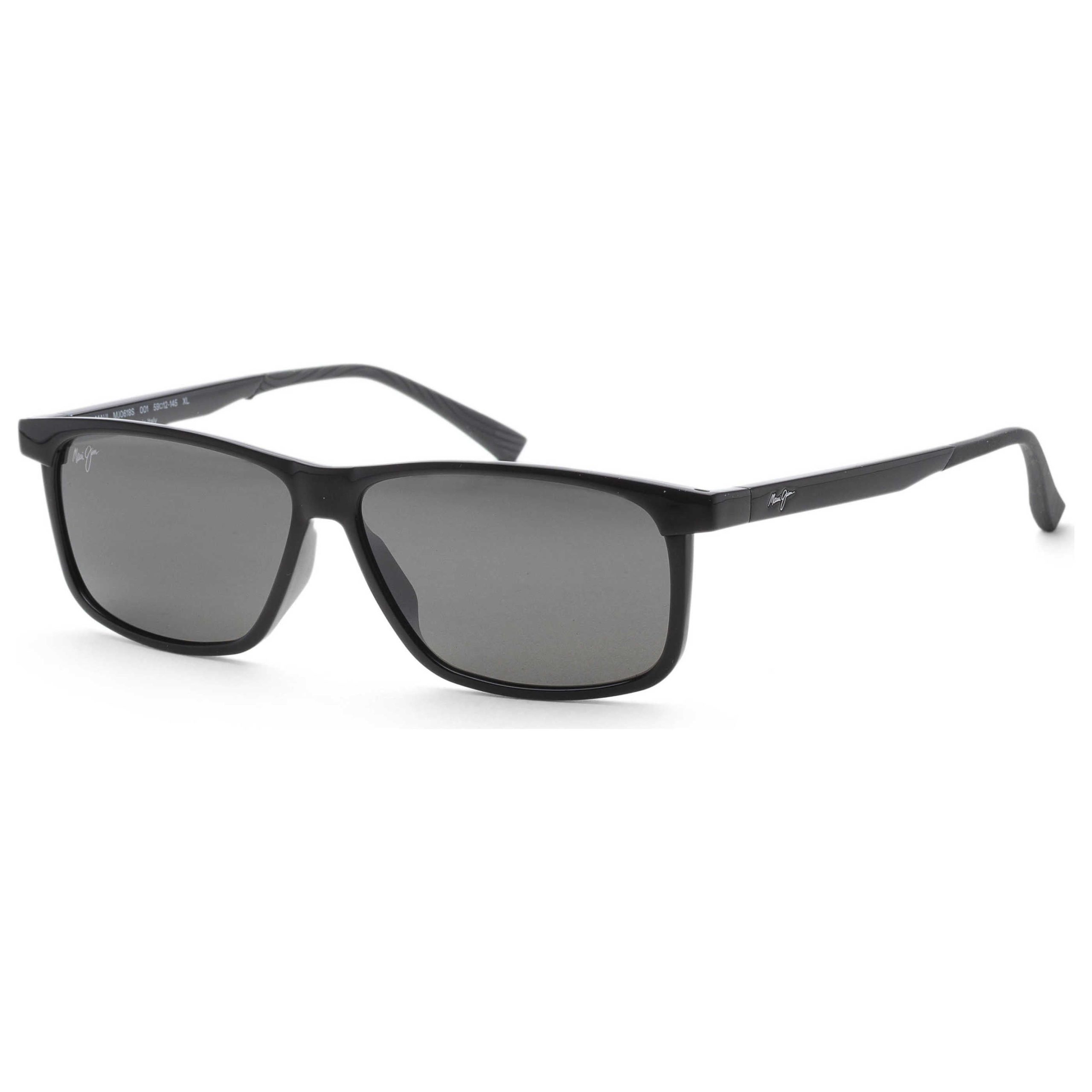 Maui Jim Unisex Men's Polarized Black Rectangular Sunglasses Maui Jim Unisex Men's Polarized Black Rectangular Sunglasses | Buy Online in South Africa | Noak