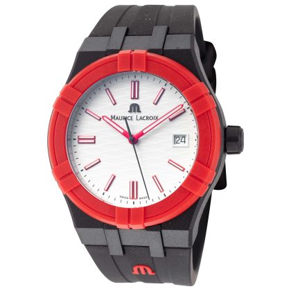 Maurice Lacroix Aikon #Tide Quartz White Dial Men's Watch | Buy Online in South Africa | Noak