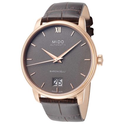 Mido Baroncelli Automatic Grey Dial Men's Watch | Buy Online in South Africa | Noak