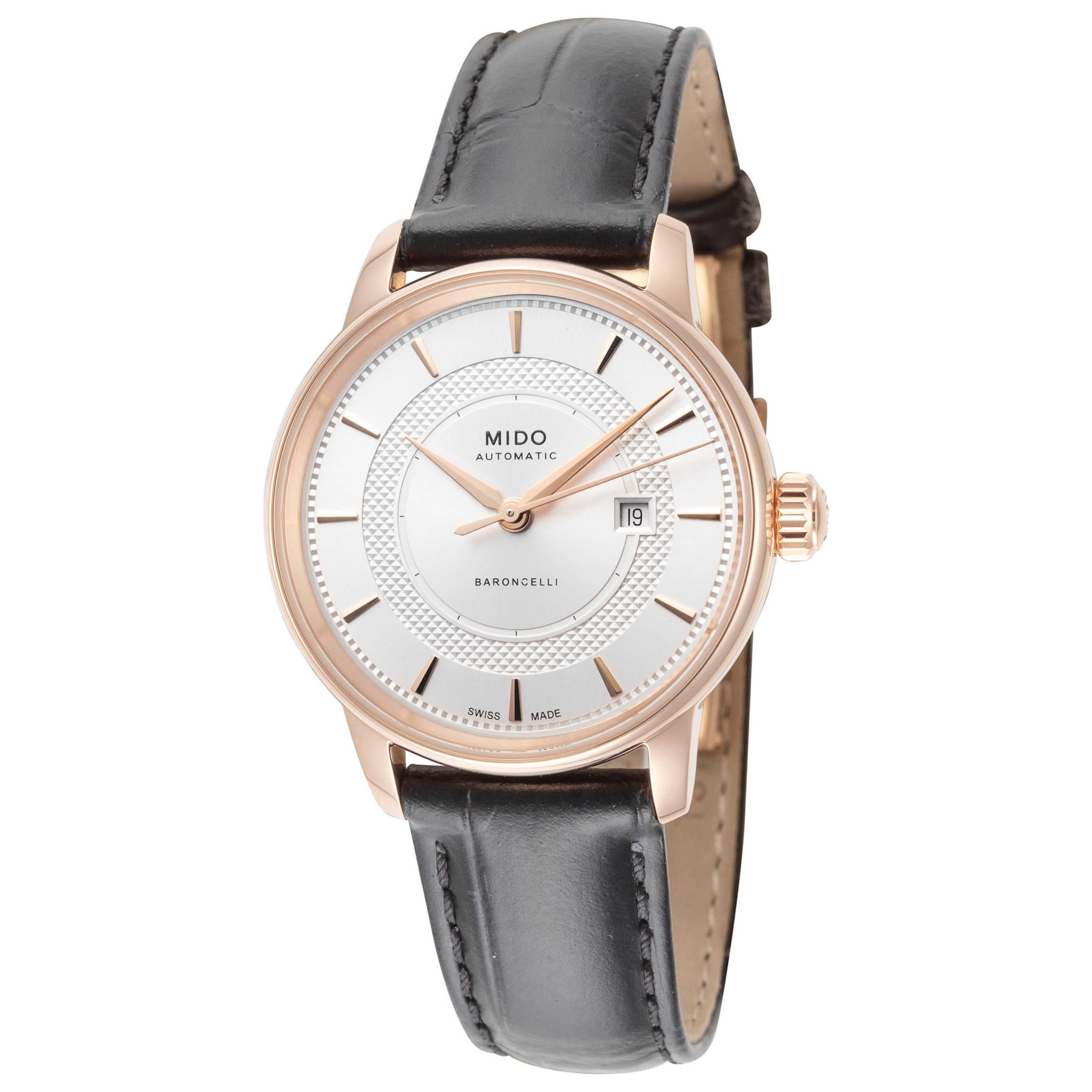 Mido Baroncelli Automatic Silver Dial Women's Watch Mido Baroncelli Automatic Silver Dial Women's Watch | Buy Online in South Africa | Noak