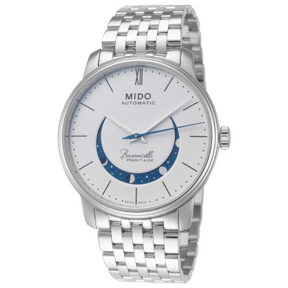 Mido Smiling Moon Automatic White Dial Men's Watch | Buy Online in South Africa | Noak