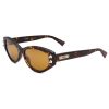 Moschino Women's Brown Butterfly Sunglasses | Buy Online in South Africa | Noak