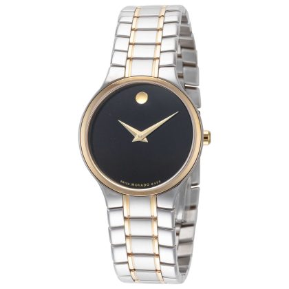Movado Serio Quartz Black Dial Women's Watch | Buy Online in South Africa | Noak