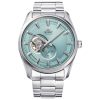 Orient Contemporary Small Seconds Semi Skeleton Automatic Turquoise Dial Men's Watch | Buy Online in South Africa | Noak