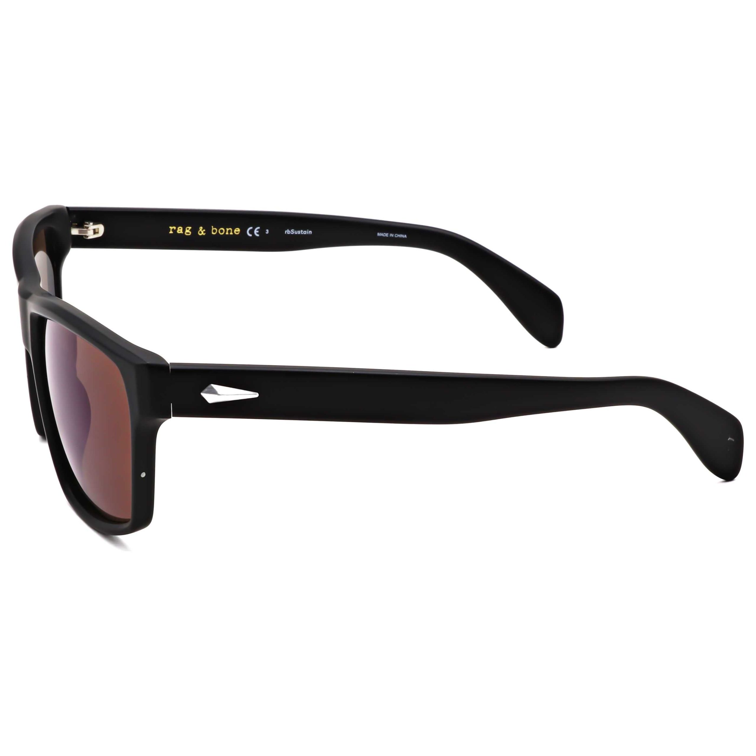 Rag & Bone Men's Black Rectangular Sunglasses Rag & Bone Men's Black Rectangular Sunglasses | Buy Online in South Africa | Noak