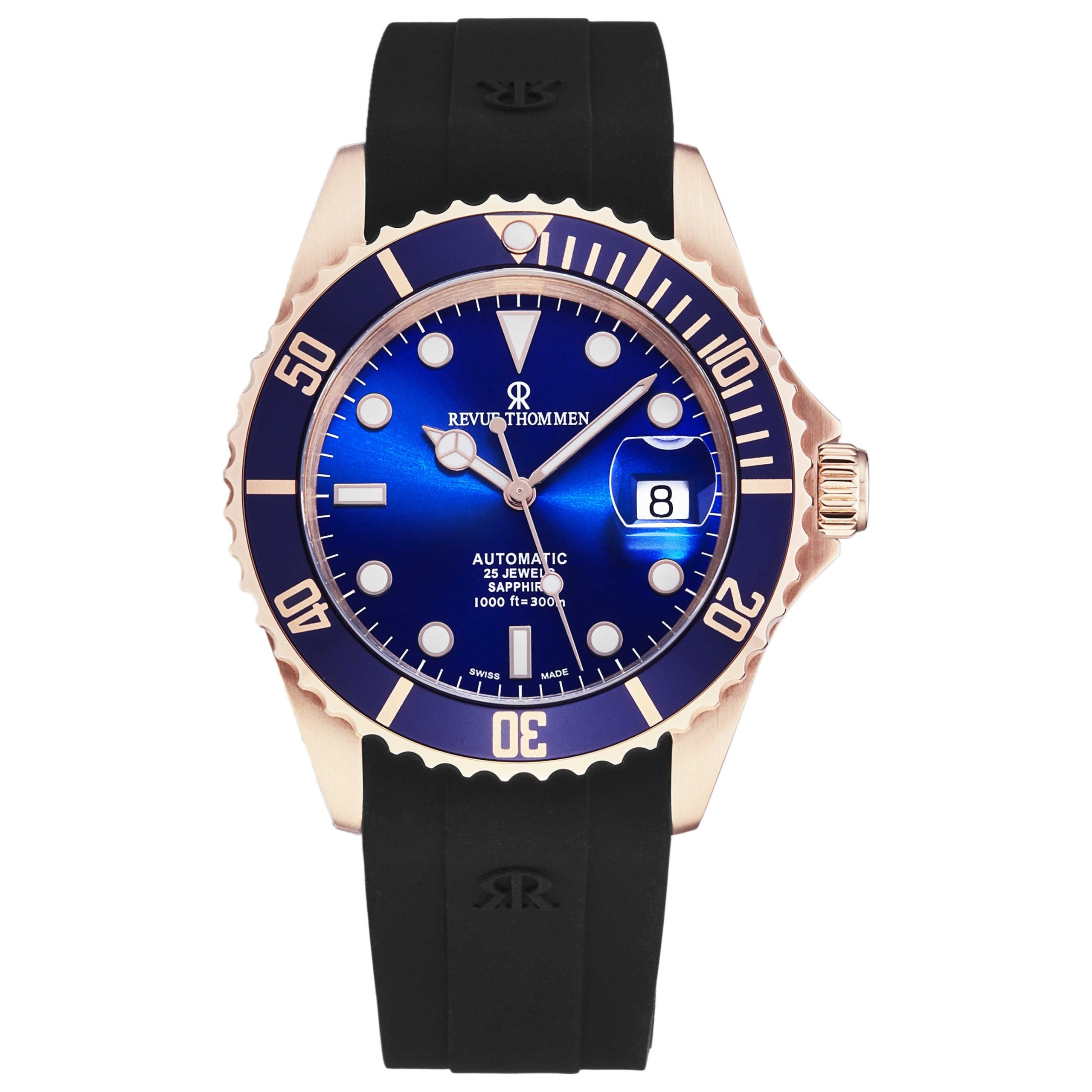 Revue Thommen Diver Automatic Black Dial Men's Watch Revue Thommen Diver Automatic Black Dial Men's Watch | Buy Online in South Africa | Noak