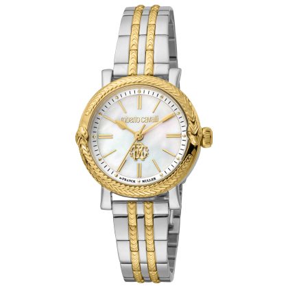 Roberto Cavalli by Franck Muller Quartz White Dial Women's Watch | Buy Online in South Africa | Noak
