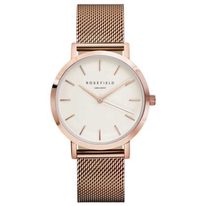 Rosefield Mercer Quartz White Dial Women's Watch | Buy Online in South Africa | Noak