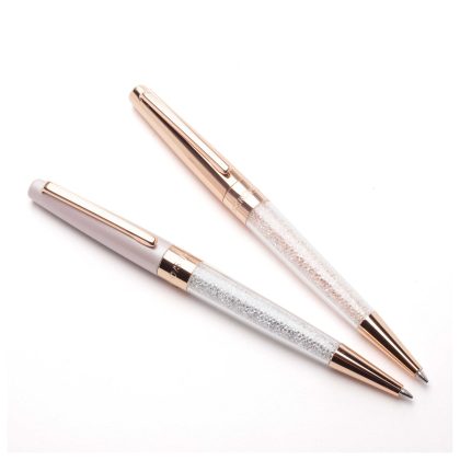 Swarovski Crystalline Rose Gold Laquered Ballpoint Pen | Buy Online in South Africa | Noak