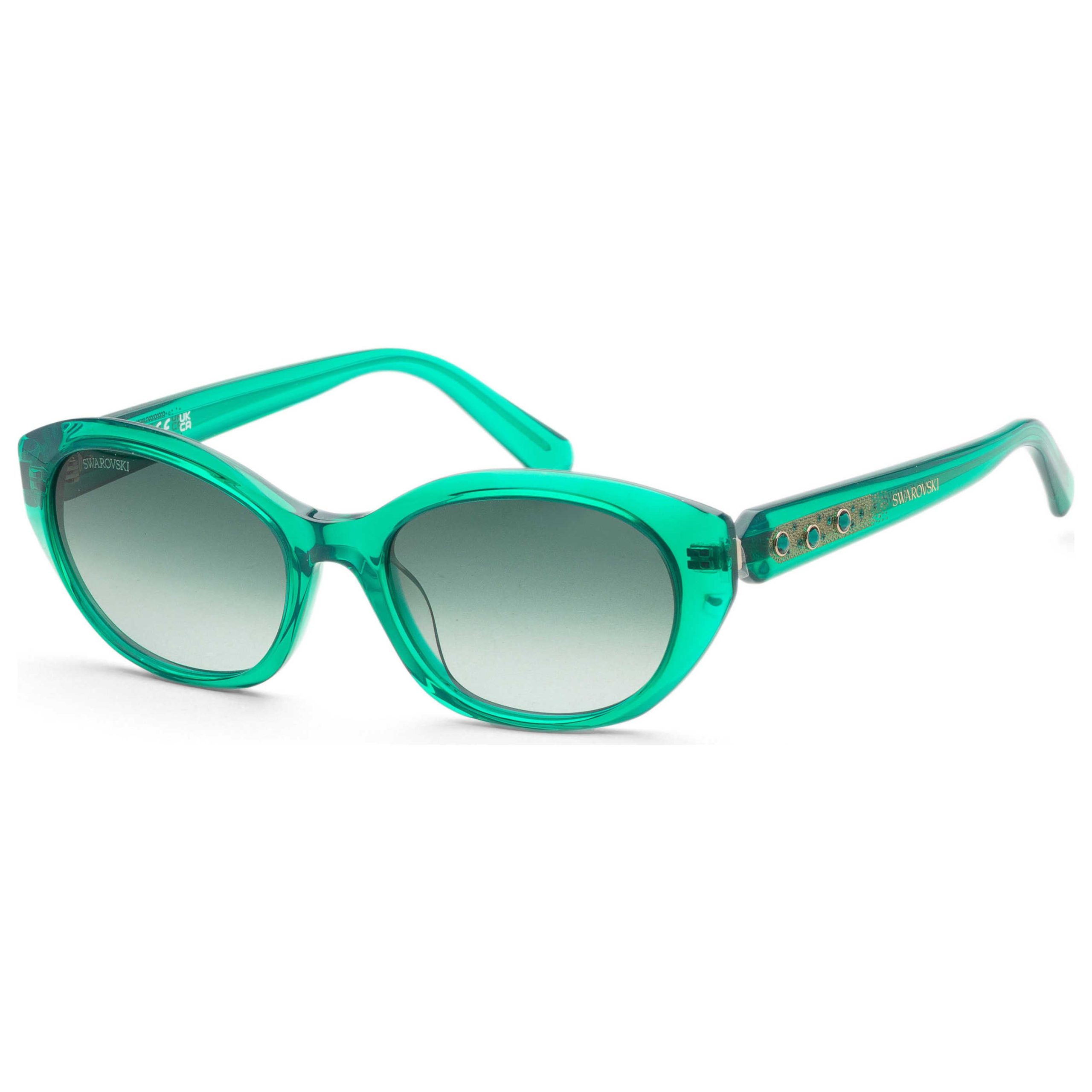 Swarovski Women's Green Oval Sunglasses Swarovski Women's Green Oval Sunglasses | Buy Online in South Africa | Noak