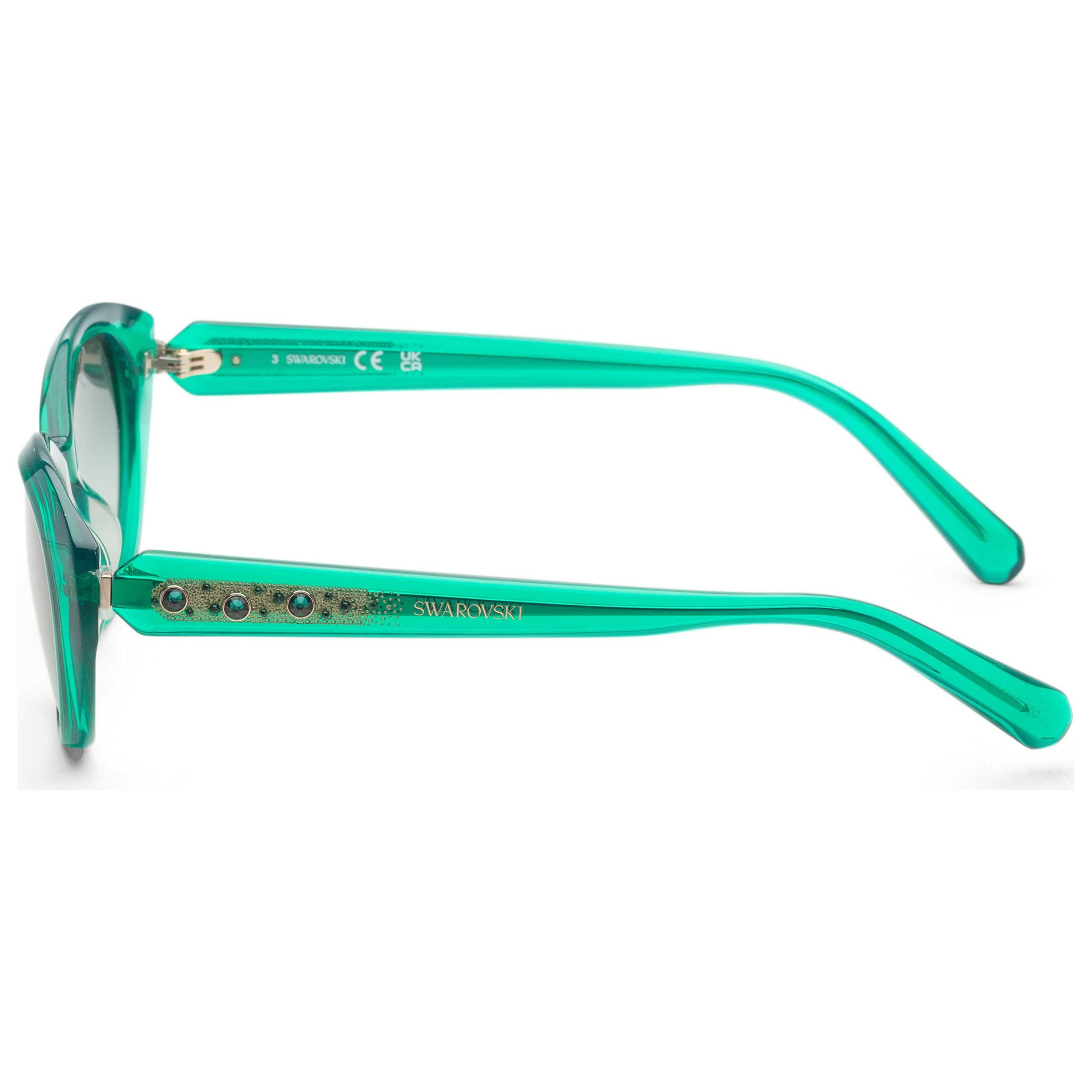 Swarovski Women's Green Oval Sunglasses Swarovski Women's Green Oval Sunglasses | Buy Online in South Africa | Noak