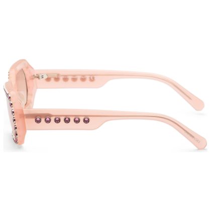 Swarovski Women's Pink Geometric Sunglasses | Buy Online in South Africa | Noak