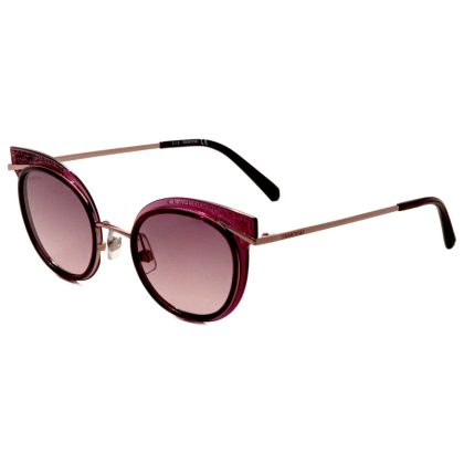 Swarovski Women's Purple Round Sunglasses | Buy Online in South Africa | Noak