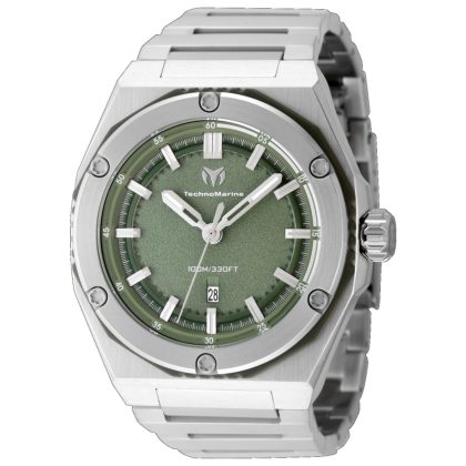 TechnoMarine Coral Legacy Quartz Olive Green Dial Men's Watch | Buy Online in South Africa | Noak